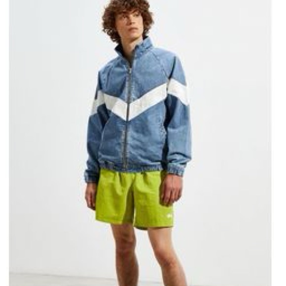 Urban Outfitters men’s BDG Meadowland Denim Track Jacket RARE vintage look S NWT - Picture 2 of 9